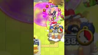 How do i defend those swarms clashroyale shorts [upl. by Hcib]