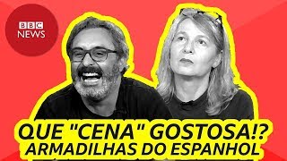 Português x Espanhol os falsos cognatos episódio 2 [upl. by Essiralc]