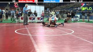 Cadet 182  Jonathan Morales Indiana vs Jackson Harris Ohio [upl. by Oriel]