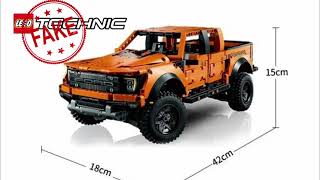 Fake LEGO TECHNIC Sets 4 Ford Raptor  on AliExpress [upl. by Bandur672]