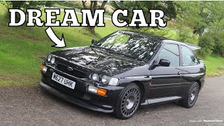 First Drive in a Escort Cosworth  Are they as Bad as people say [upl. by Acemat619]