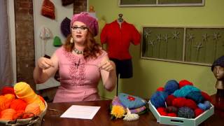 How To Knit Hats Without DoublePointed Needles with Stefanie Japel [upl. by Yekcaj161]