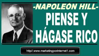 Piense y Hagase Rico Napoleon Hill [upl. by Ardnek534]