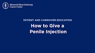 How To Give a Penile Injection [upl. by Doubler930]