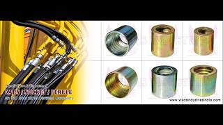 Hydraulic Hose Fittings Manufacturers Exporters in India wwwvikasindustriesindiacom [upl. by Cherish]