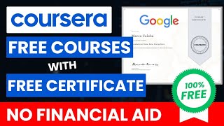 How To Get Paid Coursera Courses for FREE with Certificates in 2024  Without Financial Aid [upl. by Salvatore]