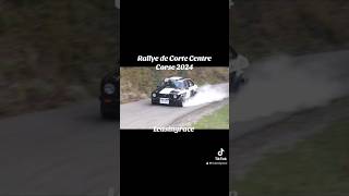 Rallye de Corte Centre Corse rallye show rally wrc crash show automobile rallyesports [upl. by Nina]