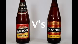 Woodgate vs Magners  Cider Review [upl. by Eceinaj]