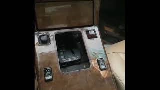 Mercedes R129 SL320 1995 center console removal and repaired [upl. by Christy]