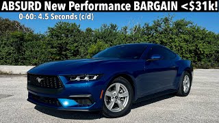 2024 Mustang EcoBoost TEST DRIVEFULL REVIEW [upl. by Akienaj]