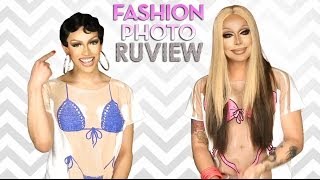 RuPauls Drag Race Fashion Photo RuView with Tatianna and Raven  Episode 12 [upl. by Lamrouex]