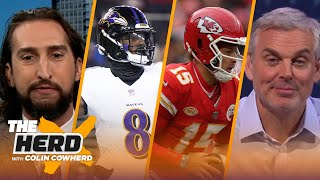 Ravens dominate 49ers Can the Chiefs turn things around before the playoffs  NFL  THE HERD [upl. by Abisha]