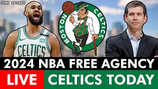 Boston Celtics NBA Free Agency 2024 Live  Day 2 [upl. by Ahsaeym]