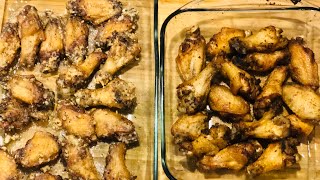 Garlic Parmesan and Lemon Pepper Wings Made Easy Recipe in Description [upl. by Fayola]