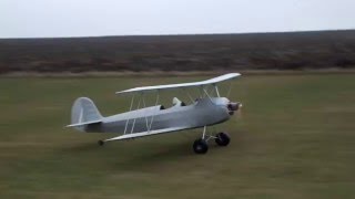 Heinkel He 72 Kadett electric powered giant RC model 2014 [upl. by Isidora]