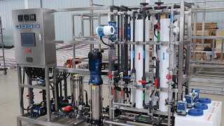 1500LPH Nanofiltration system  JUFU WATER [upl. by Rosenblast]