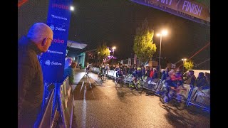 Dit was de Friese wielerprimeur nachtelijke Critrace in Dokkum [upl. by Nichol]