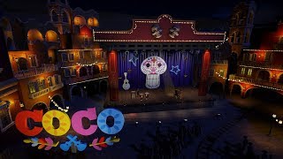 Coco the Ride  Journey to the Land of the Dead Planet Coaster  Pixar  Disney [upl. by Bahe]