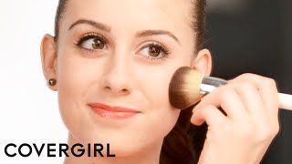 Makeup Tips How to Apply Bronzer for Fair Skin  COVERGIRL [upl. by Jehiel]