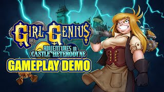 Girl Genius Adventures In Castle Heterodyne Demo Playthrough [upl. by Ardnola]