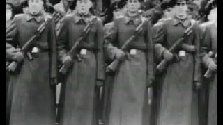 Soviet October Revolution Parade 1963 Парад 7 Ноября [upl. by Nalyorf419]