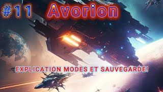 Avorion FR 11 EXPLICATION MODE ET SAUVEGARDES QUELQUES ASTUCES [upl. by Erreid]