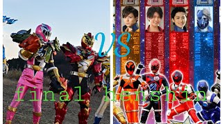 final henshin kyuranger VS ryusoulger [upl. by Yaker]