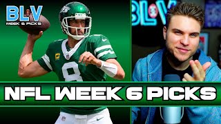 NFL Week 6 2024 Picks Straight up and Against The Spread [upl. by Zina]