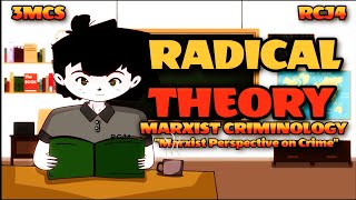 RADICAL THEORY  Marxist Criminology  Problem on Capitalism Pinoy Animation [upl. by Kraus]