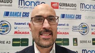 SaviglianoMantova 31  Le parole di coach Michele Bulleri [upl. by Ytok145]