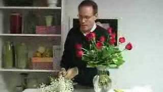 FR Presents Easy Technique for Arranging a Dozen Roses [upl. by Buyers]