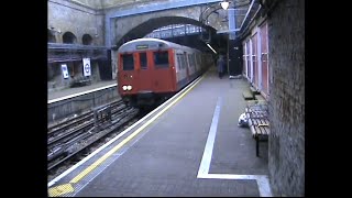 London Underground 2007Victoria Line 67 Stock amp East London Line A Stock Highbury amp Canada Water [upl. by Yelloh]