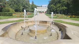 Jelenia Góra  CiepliceZdrój  uzdrowisko park zdrojowy [upl. by Laucsap]