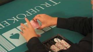 How to Deal Poker  How to Shuffle Cards  Train With Me  Lesson 2 of 38 [upl. by Katrine]