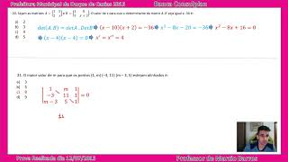 Concurso Nova Iguaçu professor de matemática [upl. by Crescantia914]