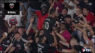 Sick play by Wayne Rooney DC United win in stoppage time [upl. by Adnoval]