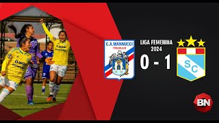 Mannucci 0  1 Sporting Cristal Liga Femenina 🇵🇪 🏆 Fecha 11 [upl. by Ellertnom]