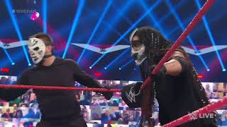 WWE FULL Hurt Business vs RETRIBUTION RAW September 21 2020 [upl. by Aeikan]