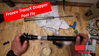 How To Unseize and Service a TranzX Dropper Post [upl. by Fuchs]