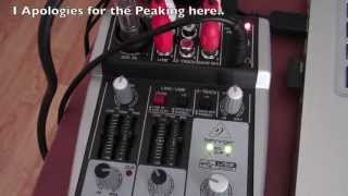 Behringer Xenyx 302USB Portable Sound Mixer  Review [upl. by Strephonn]