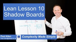 Lean lesson 10  Shadow Boards [upl. by Mandler]