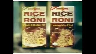 RiceARoni Commercial 1978 [upl. by Florence]