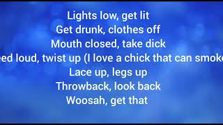 Jeremih ft Juicy J Twista  Woosah  Lyrics  TikTok [upl. by Lev]