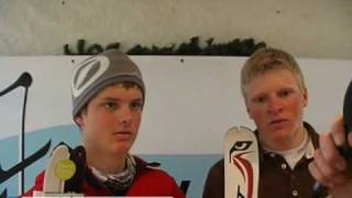 Hochgrat Skirallye Interview mit Toni Palzer und Seppi Rottmoser [upl. by Ahsiuqal595]