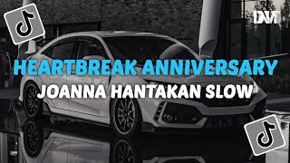 DJ HEARTBREAK ANNIVERSARY MASHUP JOANNA HANTAKAN SLOW VIRAL TIKTOK [upl. by Marie]