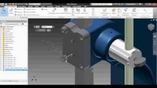 Autodesk Inventor Komponenten platzieren und direkt verbauen [upl. by Aled]