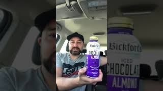 Seedoeatreview taste tests the Bickfords Almond Milk Iced Chocolate [upl. by Hollie495]