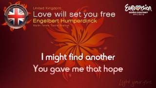 Engelbert Humperdinck  quotLove Will Set You Freequot United Kingdom [upl. by Ehrlich]