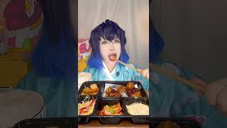 Gonpachiro Lets have a competition oocapology HajiraInosuke EatingBroadcast [upl. by Anema]