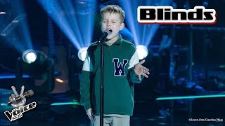 Lewis Capaldi  quotSomeone You Lovedquot Bjarne  Blinds  The Voice Kids 2024 [upl. by Einallem264]